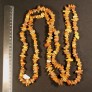 Raw baltic amber necklace 126.5 gr